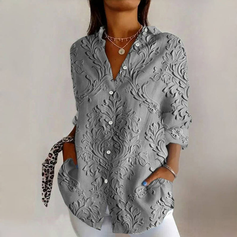 Abigail | Casual Refinado Inspiración Vintage Blusa