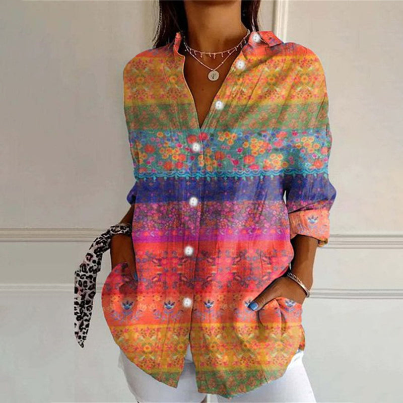 Joyce | Peace Colourful Blusa