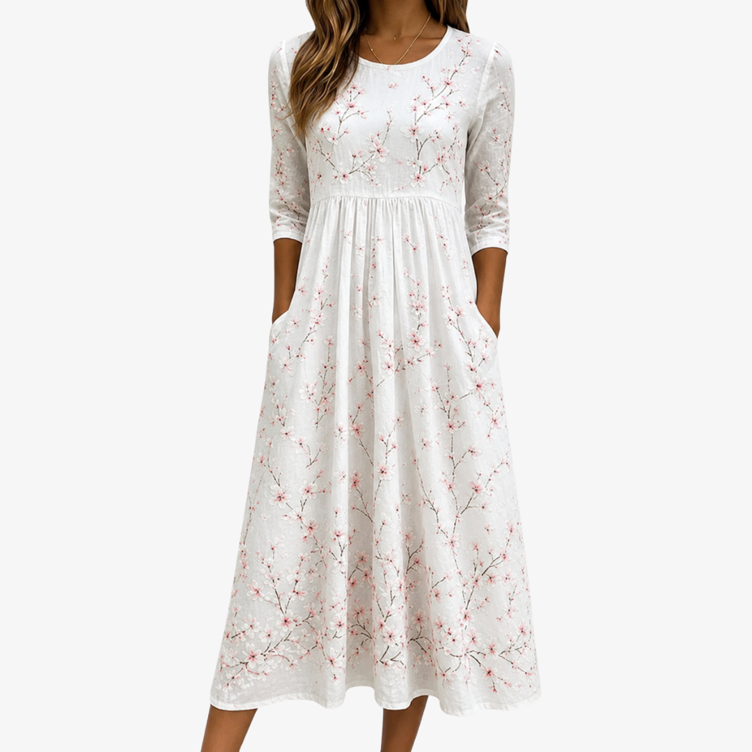 Cherry Florentino Alta Gracia Everyday Vestido Midi
