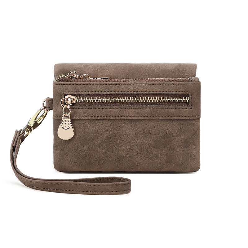 Inspiración Vintage Cartera de Piel Premium