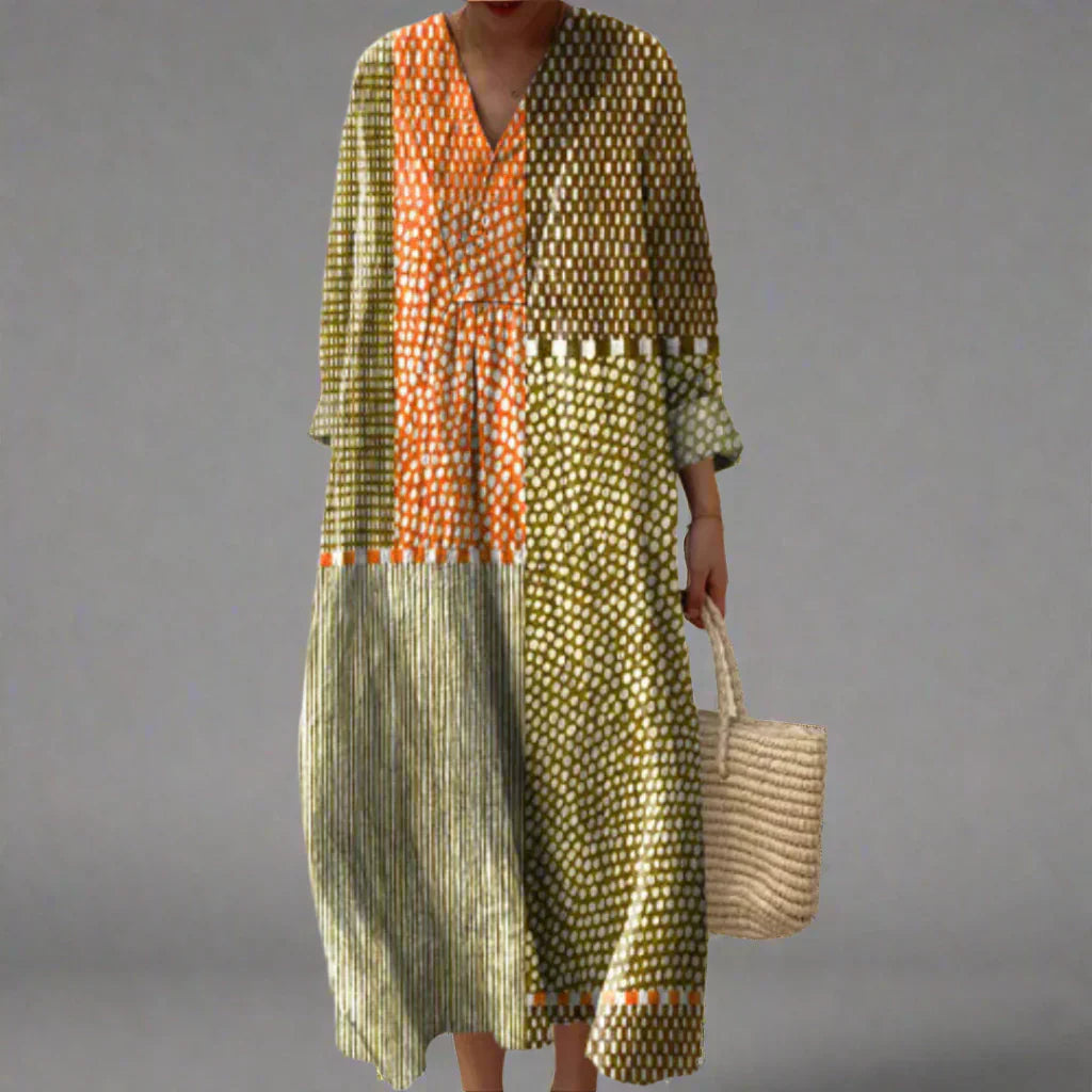 ISLA PATTERNED Vestido