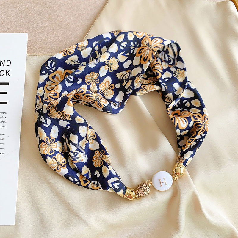 Casual Refinado Inspiración Vintage-Foulard de Cachemira
