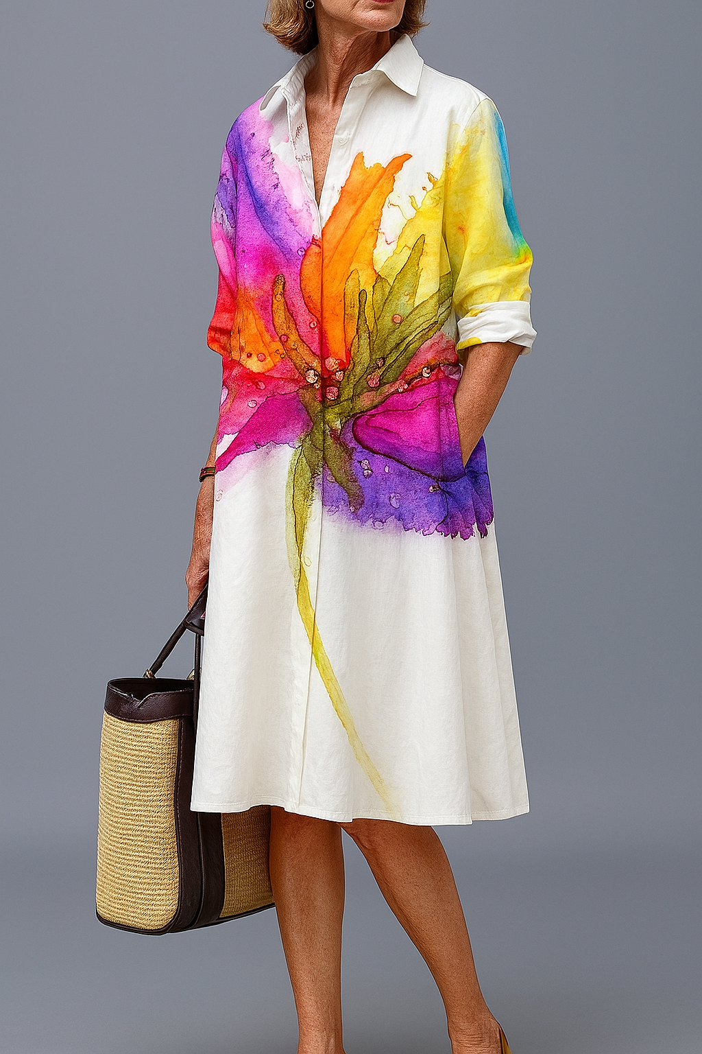 Lydia | Elegancia Atemporal Vestido Midi