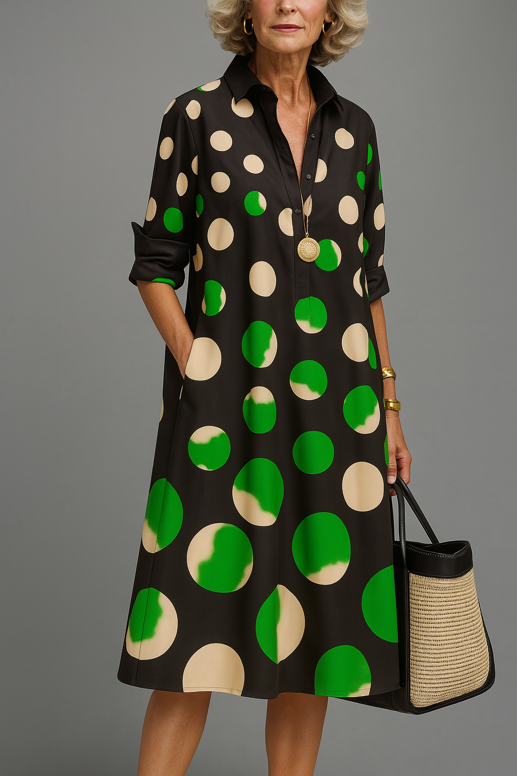 Naomi | Elegancia Atemporal Vestido Midi