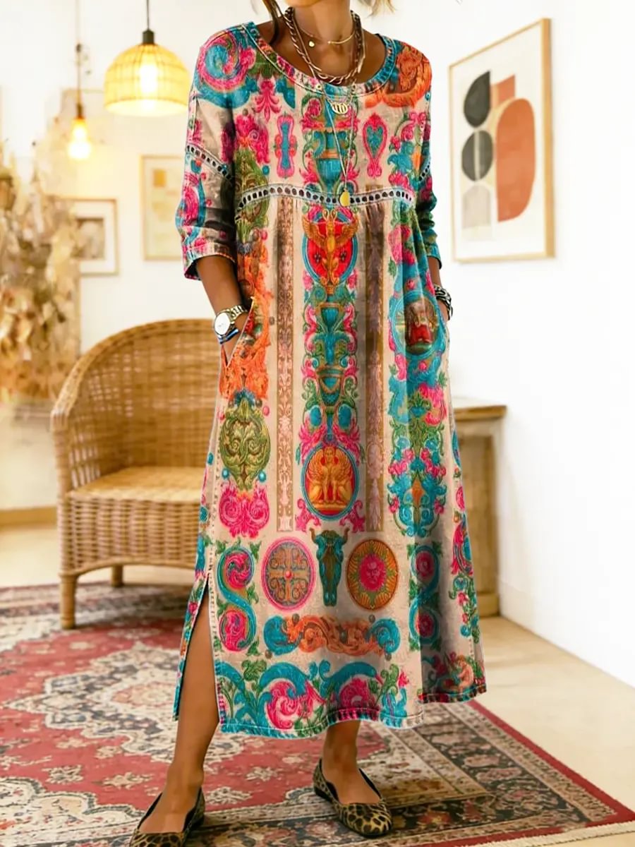 Celeste | Printed Vestido