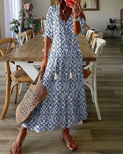 Luna | Relaxed boho style Vestido Midi