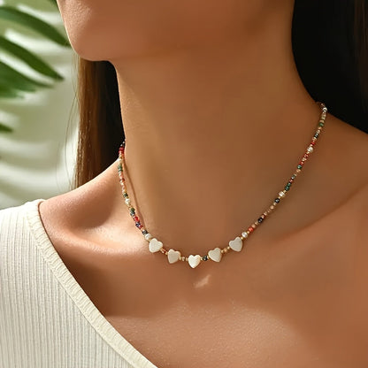 Silueta Corazón Perlenkette