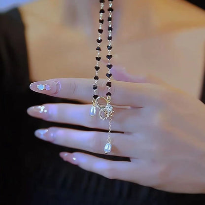 Inspiración Vintage Boho-Chic con Colgante Esculpido Collar de Alta Joyería