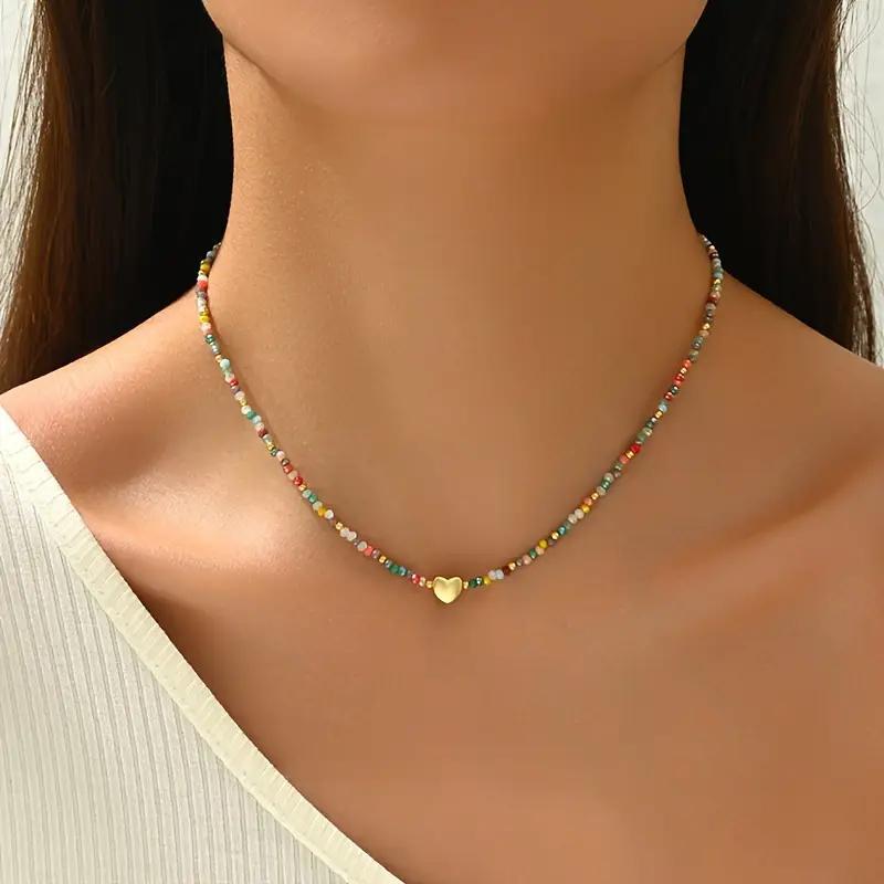 Silueta Corazón Perlenkette