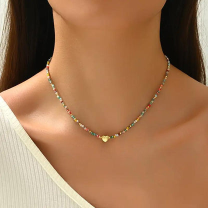 Silueta Corazón Perlenkette