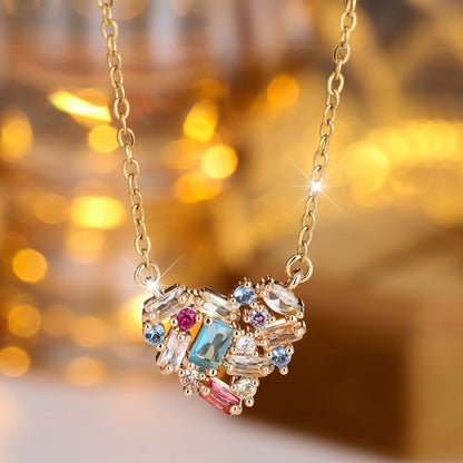 Herzanhänger-Collar de Alta Joyería