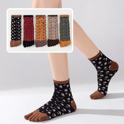 Set con 5 Paar Zehensocken