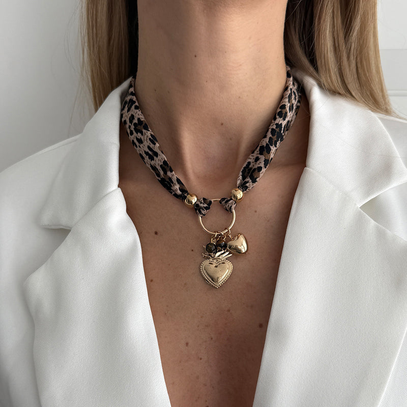 Leopardenherz-Collar de Alta Joyería