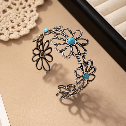 Brazalete de Diseño con Böhmischem Motivo Botánico