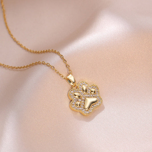Inspiración Inspiración Vintage-Collar de Alta Joyería con con Colgante Esculpido de Estilo Maison