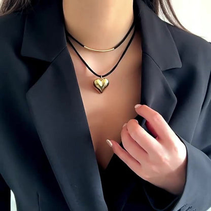 Herzanhänger-Collar de Alta Joyería