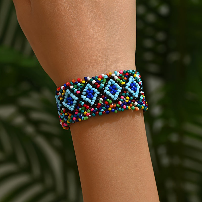 Handgewebtes Brazalete de Diseño de Estilo Maison
