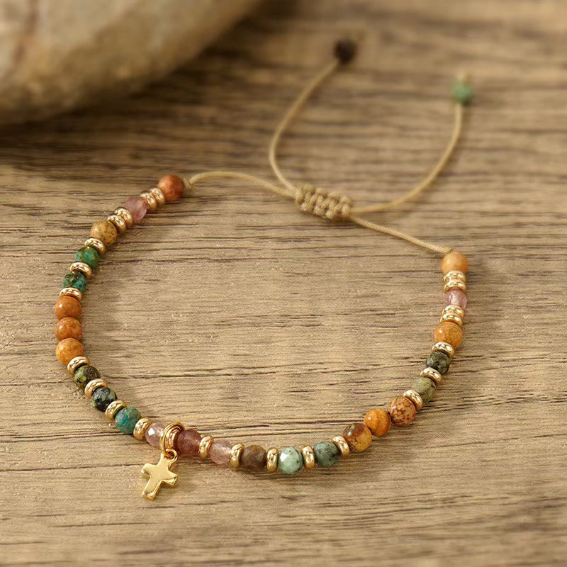 Inspiración Vintage Handgewebtes Brazalete de Diseño