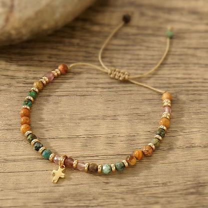 Inspiración Vintage Handgewebtes Brazalete de Diseño