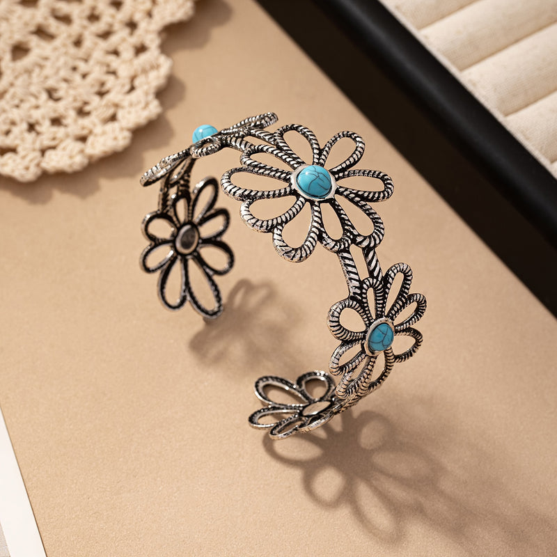 Brazalete de Diseño con Böhmischem Motivo Botánico