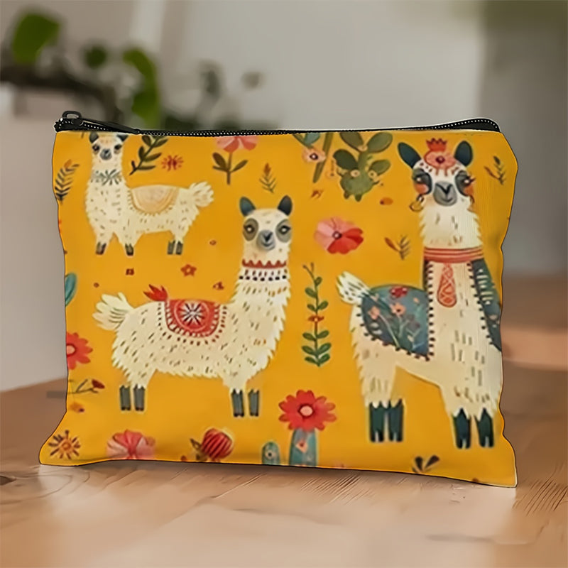 Lässige Bolso de Lujo con Alpakamuster