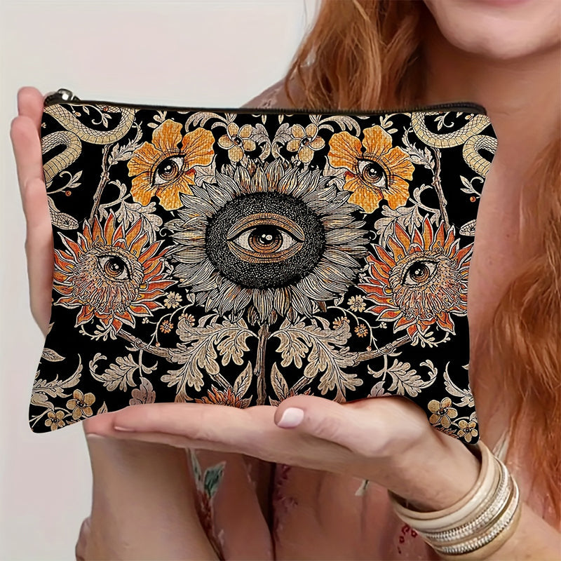 Inspiración Vintage-Bolso de Lujo con Arte Abstracto Design