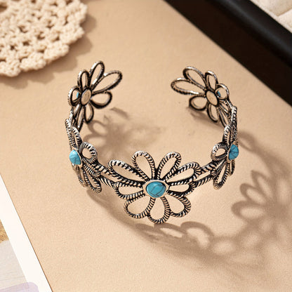 Brazalete de Diseño con Böhmischem Motivo Botánico