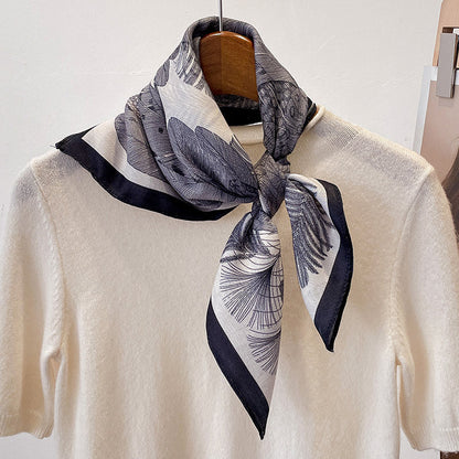 Eleganter Inspiración Vintage-Foulard de Cachemira