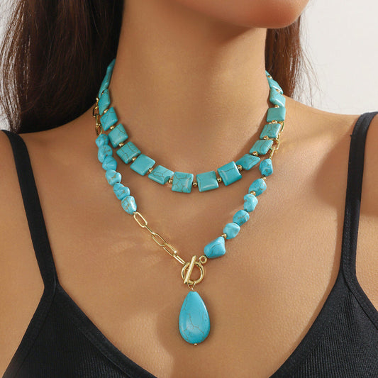 Inspiración Inspiración Vintage-Collar de Alta Joyería con con Colgante Esculpido de Estilo Maison