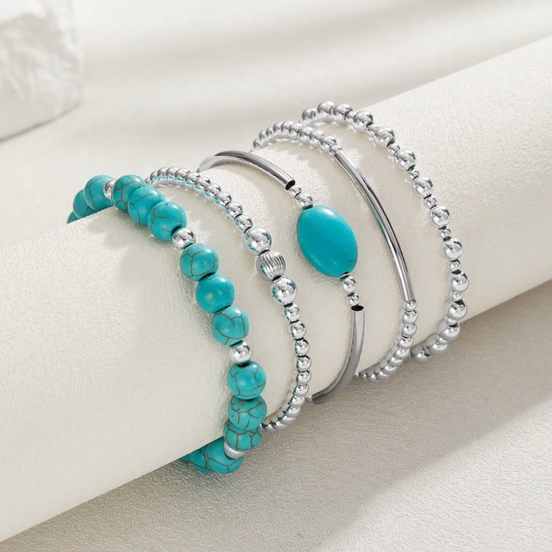 Inspiración Vintage Ethnisches Brazalete de Perlas Orgánicas
