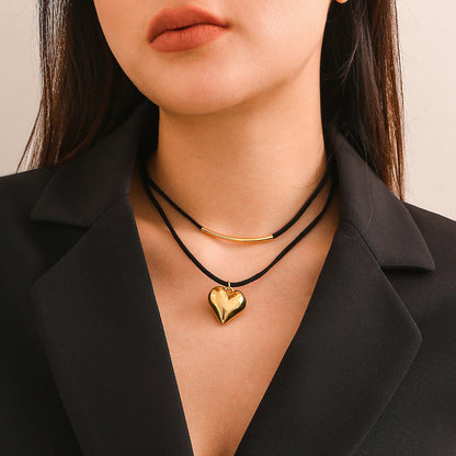 Herzanhänger-Collar de Alta Joyería