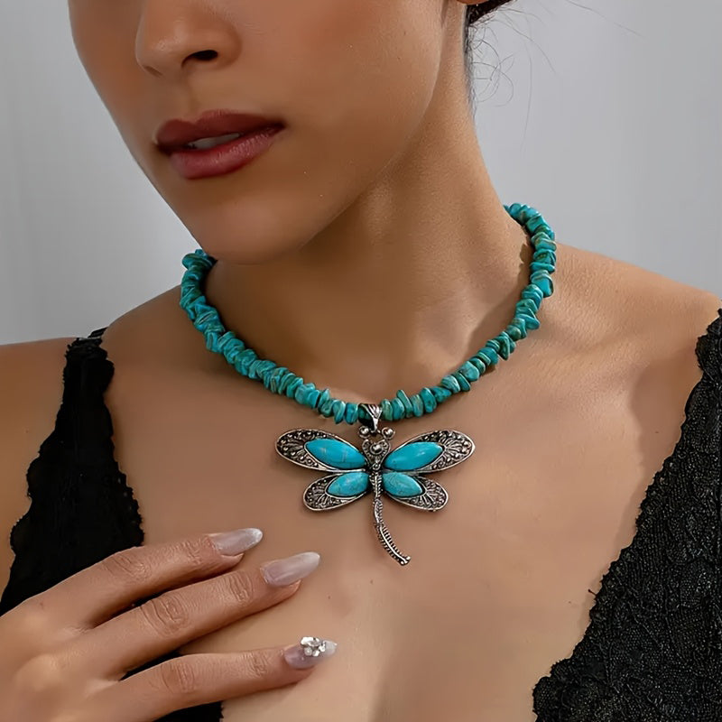 Collar de Alta Joyería con Libellenanhänger de Estilo Maison