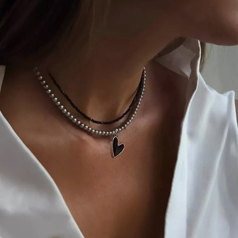 Inspiración Vintage Perlenanhänger-Collar de Alta Joyería