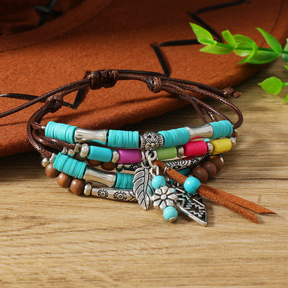 Inspiración Vintage Boho-Chic Brazalete de Diseño