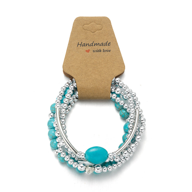 Inspiración Vintage Ethnisches Brazalete de Perlas Orgánicas