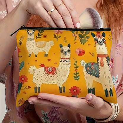 Lässige Bolso de Lujo con Alpakamuster