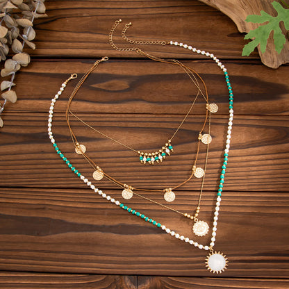 Inspiración Vintage Boho-Chic con Colgante Esculpido Collar de Alta Joyería
