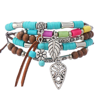 Inspiración Vintage Boho-Chic Brazalete de Diseño