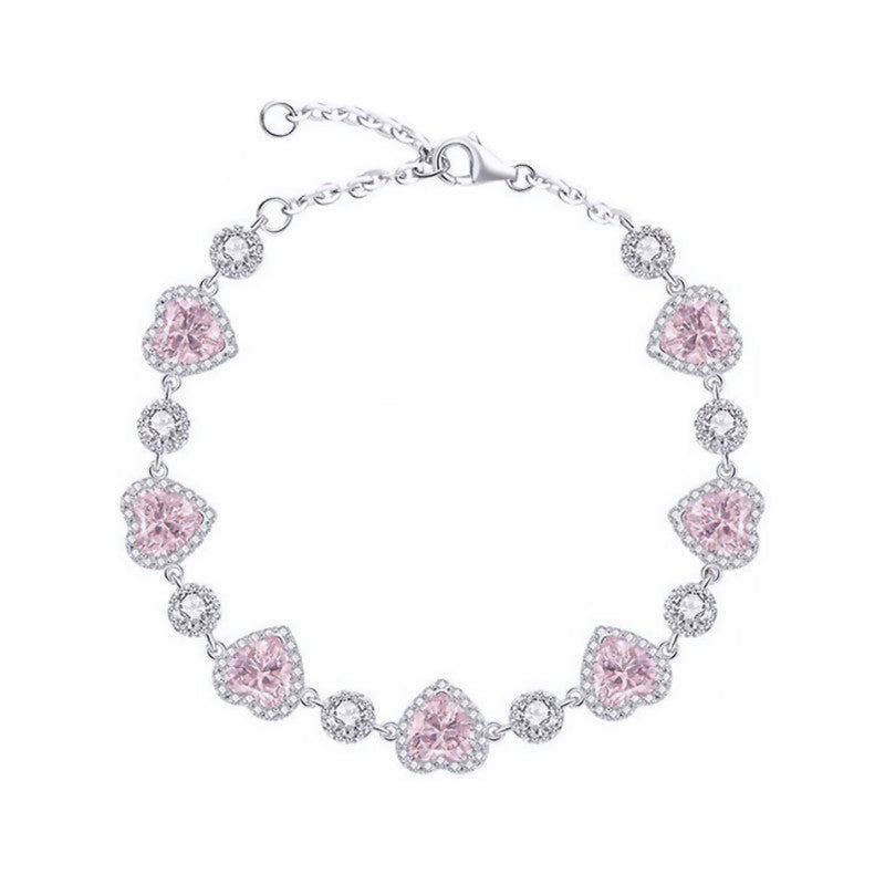 Elegancia Suprema Brazalete Corazón Sublime