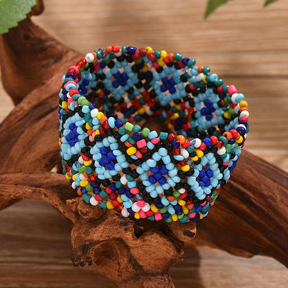 Handgewebtes Brazalete de Diseño de Estilo Maison