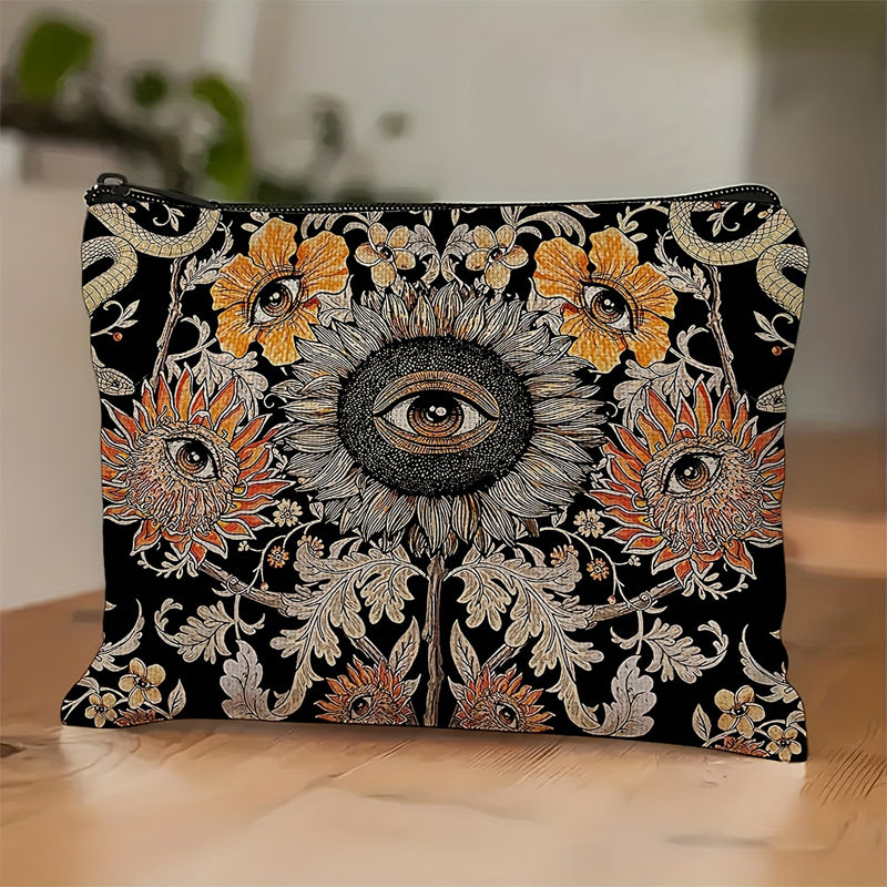 Inspiración Vintage-Bolso de Lujo con Arte Abstracto Design