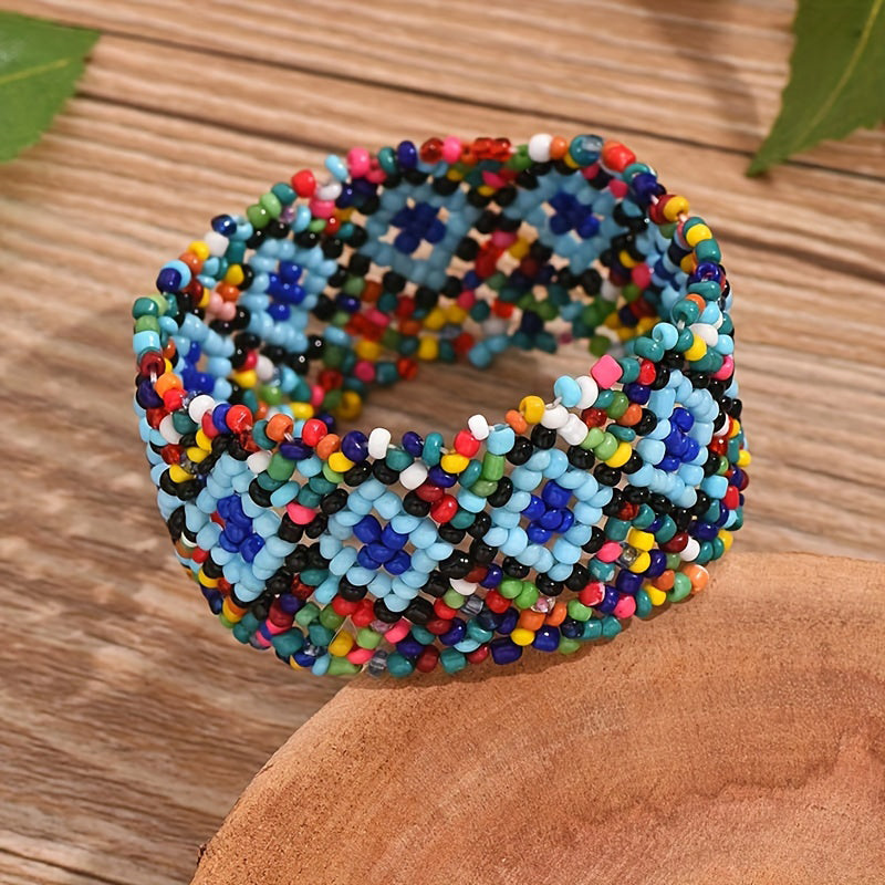 Handgewebtes Brazalete de Diseño de Estilo Maison