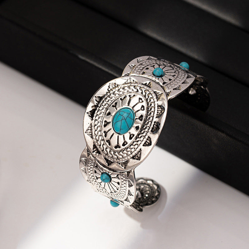 Inspiración Vintage Boho-Chic Brazalete de Diseño