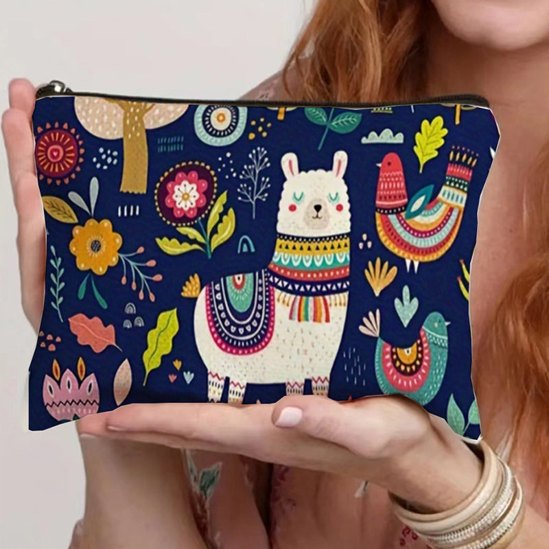 Lässige Bolso de Lujo con Alpakamuster
