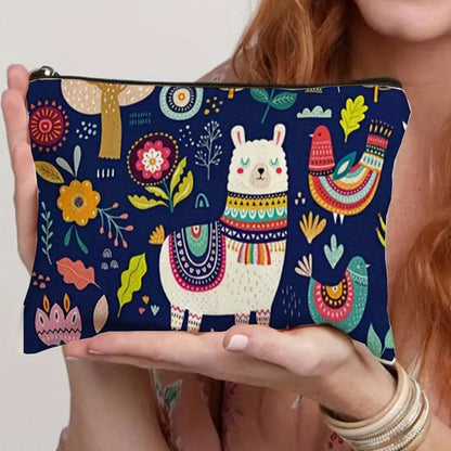 Lässige Bolso de Lujo con Alpakamuster