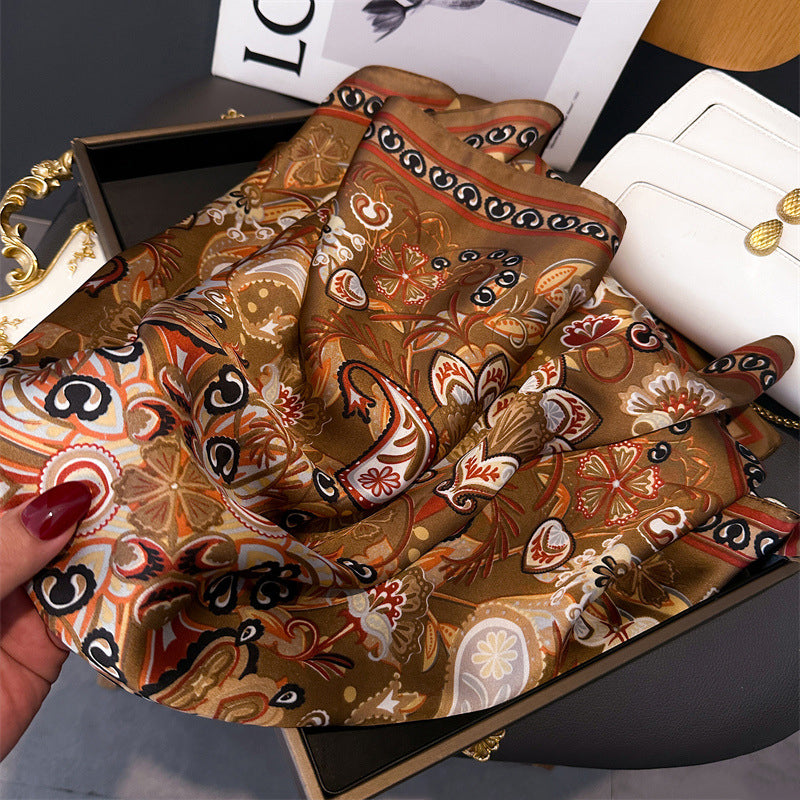 Inspiración Vintage-Foulard de Cachemira de Ethno-Stil