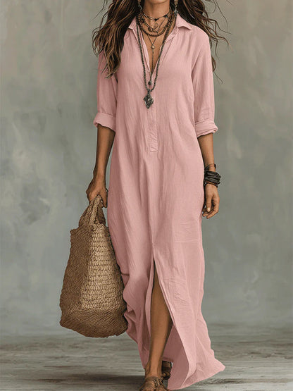 WILLOW | Effortless Vestido Maxi Flattering Silhouette Versatile Daily Wear