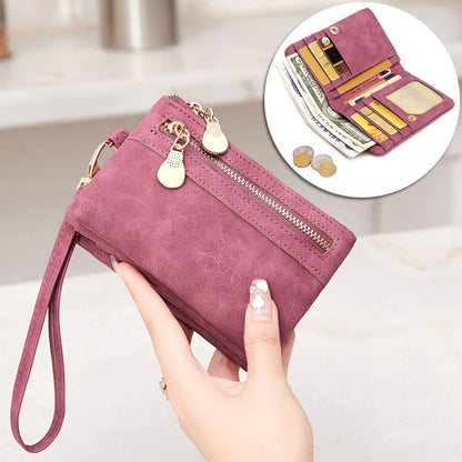 Inspiración Vintage Cartera de Piel Premium