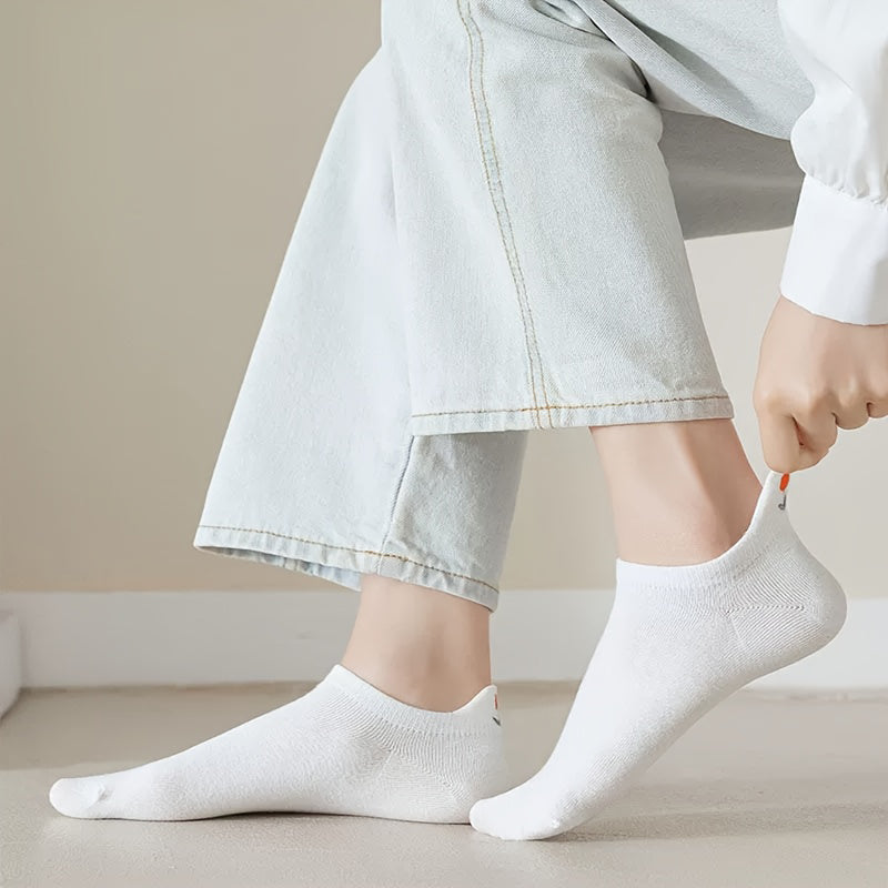 Lässige Einfarbige Calcetines de Hilo