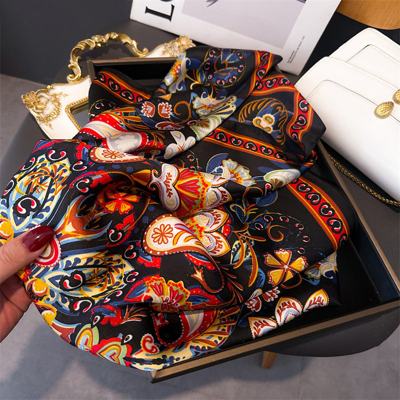 Inspiración Vintage-Foulard de Cachemira de Ethno-Stil